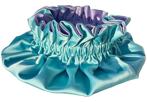 Image of AKISS Baby Infant Newborn Toddler Satin Silk Hair Bonnet for Baby Girl Boy Sleeping Kids Cap Hat