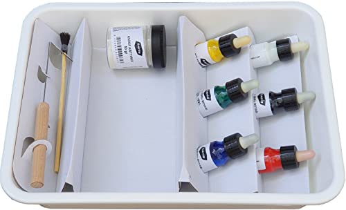 Marmorier Lernset (11 teilig) | Marmorierung Starter Set Cover