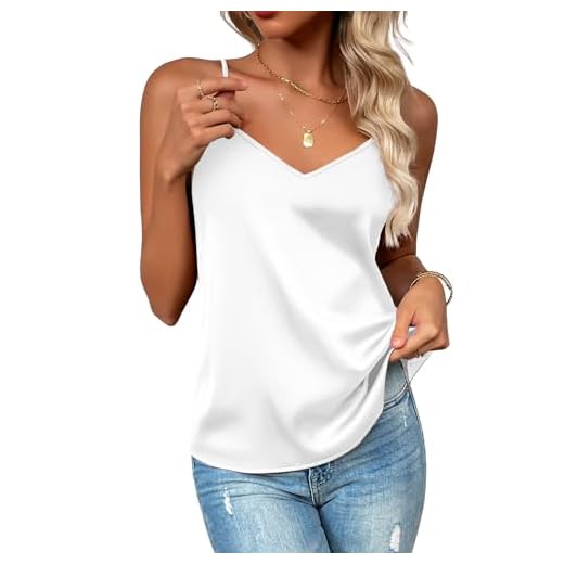 25 Chic Casual Outfits with Jeans and a Blazer - Your Ultimate Everyday Style Guide Satin Camisole