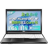 Amazon.co.jp: ノートパソコン 中古 Windows11搭載 15.6インチ液晶