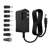 5V 1A DC Power Supply Adapter AC/DC 5W Charger AC 100V-240V to DC 5 Volt 1A 0.5A Replacement Power Cord for Security Camera Baby Monitor Graco Swing TV Box Raspberry Pi USB Type C with 8TIPS