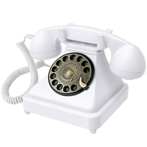 Bisofice Libro De Mensajes De Audio, Grabación De Voz, Grabadora De Teléfono Vintage, Teléfono De Boda, Personalizado Con Correo De Voz, Mejores Deseos, Adecuado Para Despedida De Soltera, Fiesta De