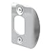 Defender Security E 2301 Standard Latch Strike, 1-5/8 in. Hole Spacing, Stainless Steel, Pack of 2