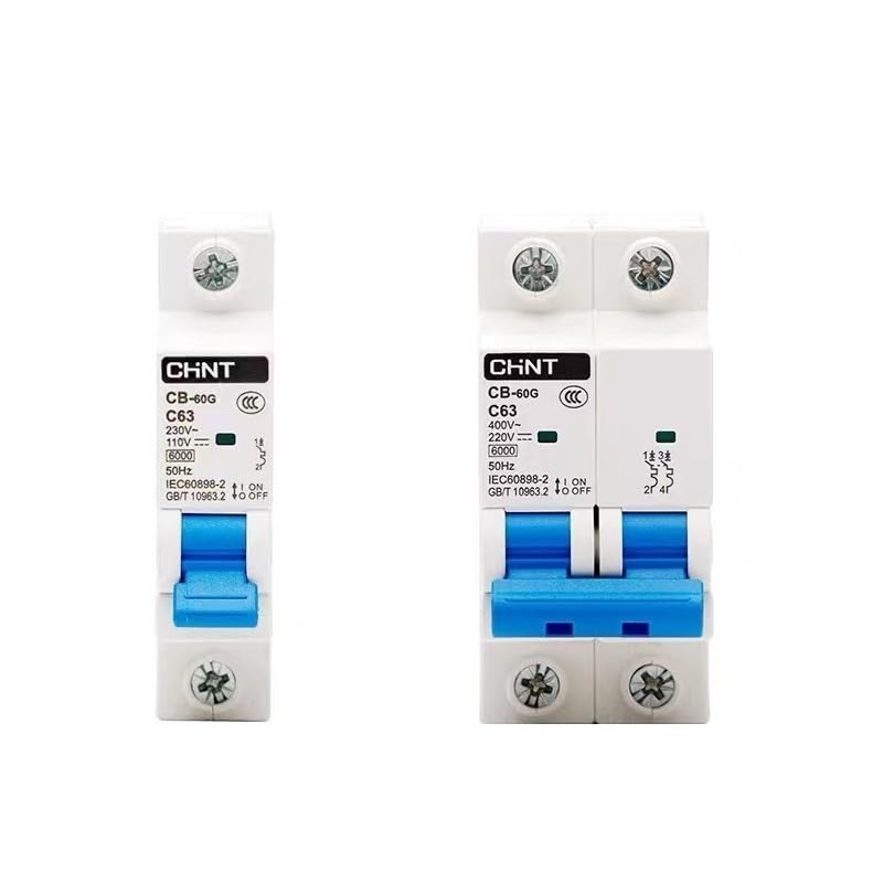 Interruttore Magnetotermico Interruttore Automatico MCB CB-125G 1P 2P 80A 100A 125A CC 60V/110V CA 230V Interruttori Automatici(2P,125A)