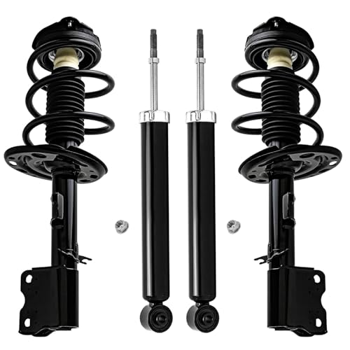 Image of Detroit Axle - Front Struts & Coil Springs Rear Shock Absorbers Replacement for 2009-2013 Nissan Murano - 4pc Set