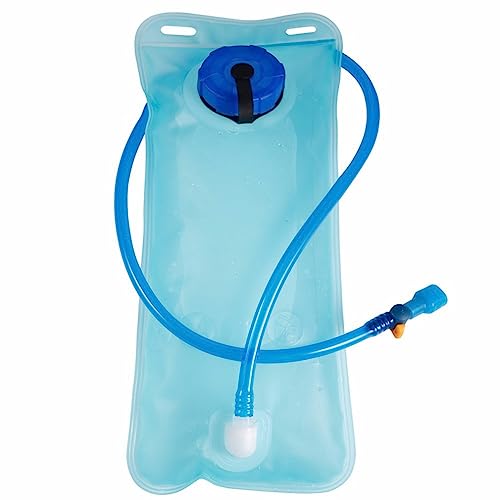 TUKNN Bolsa de Hidratación para Deportes y Exteriores, Bolsa de Agua de Hidratación, Portátil Vejiga Deportiva, Bolsa De Agua para Mochila Hidratación, Depósito De Dgua Portátil TPU Libre de BPA, 2 L