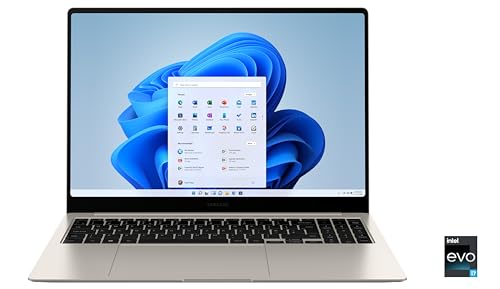 Image of SAMSUNG 16 inch Galaxy Book3 Pro Laptop PC Computer, 13th Gen Intel Core i7-1360P Processor / 16GB / 1TB, 3K AMOLED Screen, 120hz, Fingerprint Reader, FHD Webcam, 2023 Model, NP960XFG-KA1US, Beige