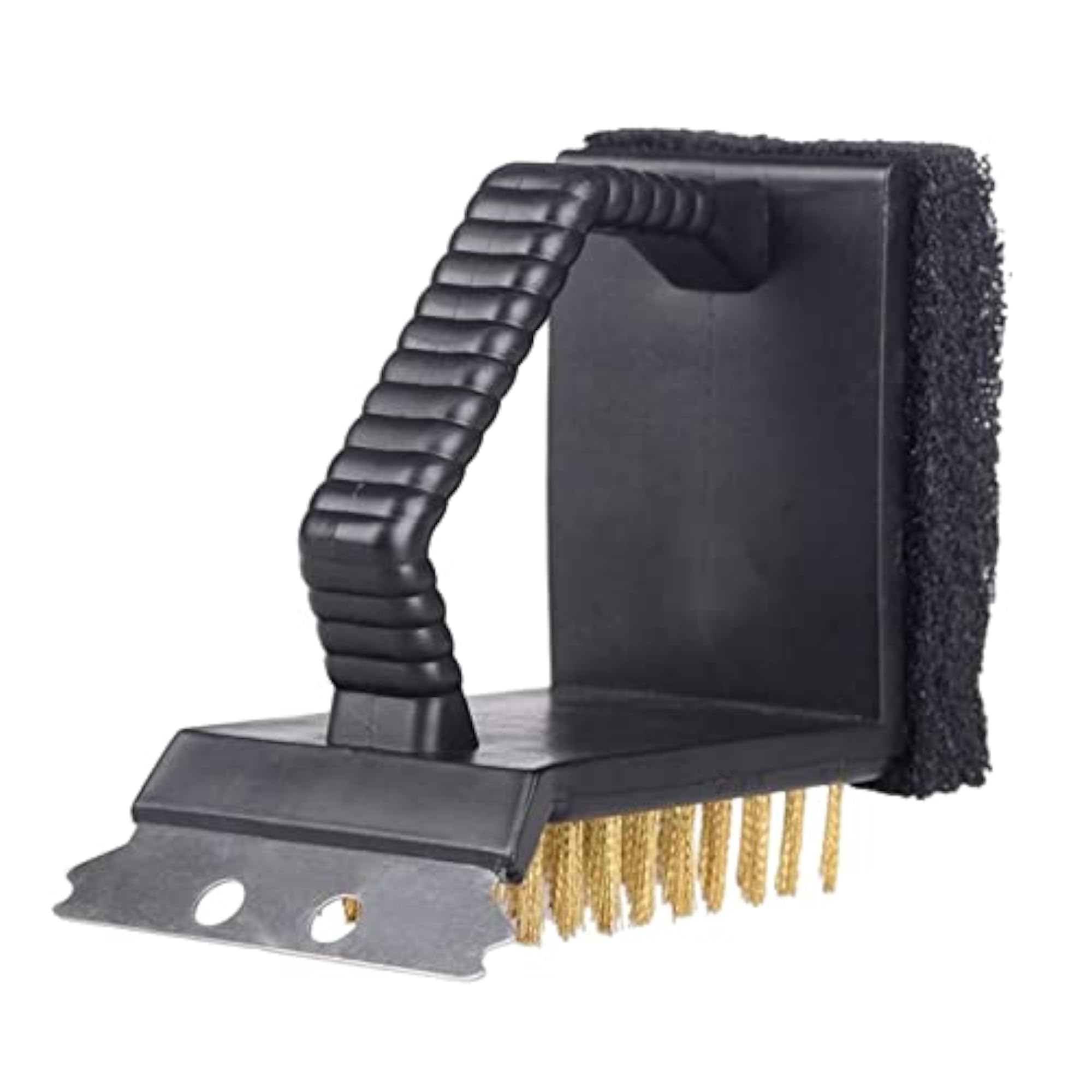 Grill Scrubbing Brush with Scraper for All Grates