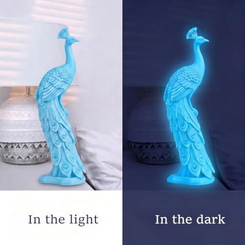 Image of 250G Glow in the Dark 3D Printer Filament 1.75mm Filajoy3D 3D Printing Filament Dimensional Accuracy + /- 0.02mm for Most FDM 3D Printers,Blue