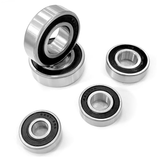Rodamientos 6202-2RS de acero cromado sellados para motores y ventiladores de techo
