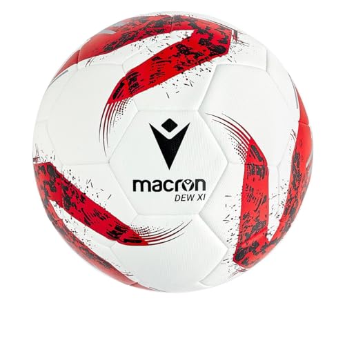 Ballon de football Macron Dew XI polyvalent taille 5 pour club et entraînement