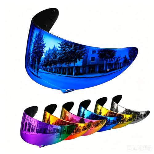 Image of PSLER CWR-1 Visor- RF-1200 Visor X14 Face Shield Replacement for CWR-1 RF 1200 X-Spirit NXR Z7 X14 NX NZ,Deep Blue