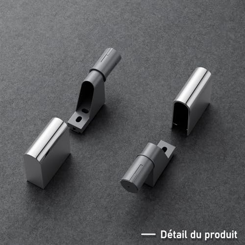 Barre de douche 70 cm inox réglable 360° MORADO