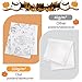 Halloween Giant Coloring Poster/Tablecloth-Halloween Crafts for Kids-30 x 72 Inches Jumbo Paper Coloring Banner Gifts for Kids Activities Party Games Toys Classroom Decor