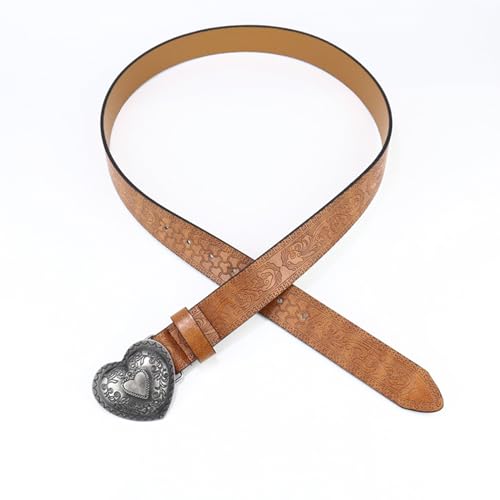 Waist Belt, Waist Belt Engraved Buckle for Cowgirl With Flower Vintage Belt Hot Girl Waist Chain Wide Oversize Buckle4