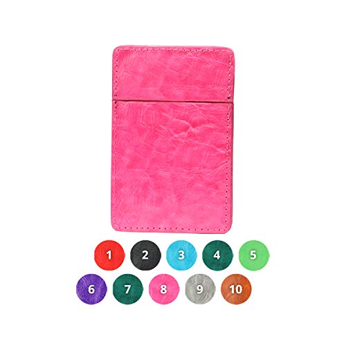 Legalize - Estuche para cajetilla de Cigarrillos - Textura Lisa (Negro - Liso)