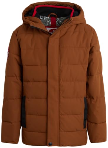 CANADA WEATHER GEAR Boys’ Puffer Jacket – Quilted Fleece Lined Winter Coat – Bubble Jacket For Boys (Size: 8-20)