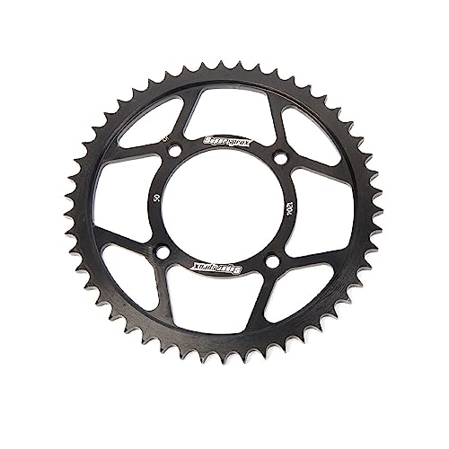 Supersprox Rfe-1204-49-Blk Steel Sprocket Blk Compatible With/Replacement For Honda Crf 100 F 2004-2013, Crf 125 F 2014-2020, Crf 125 Fb 2014-2020, Xr 100 R 1985-2003 Dirt Bikes #TOP8