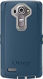 OtterBox Defender Case for LG G4 - Retail Packaging - Sleet Grey/Dark Deep Water Blue