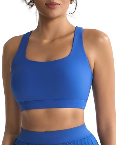 Image of RUNNING GIRL Sports Bras for Women, Molded Cup High Impact Sports Bra Workout Bras for Women High Support Racerback