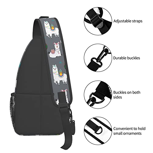 Image of Sling Backpack For Men Hiking Daypack Crossbody Shoulder Bag Travel Chest Pack | Hiking