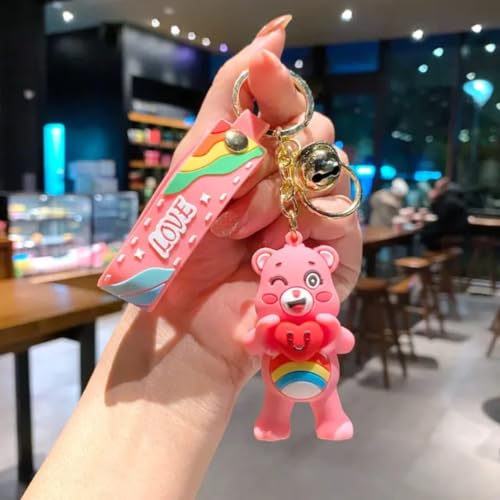 Image of GEOCARTER Teddy Bear Keyring | Cute Keychain for Bags & Keys