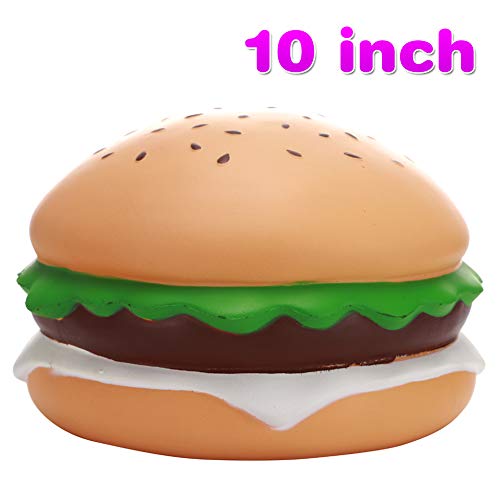 10" inch Jumbo squishies slow rising squishies slow rise squishy hamburger squishy giant