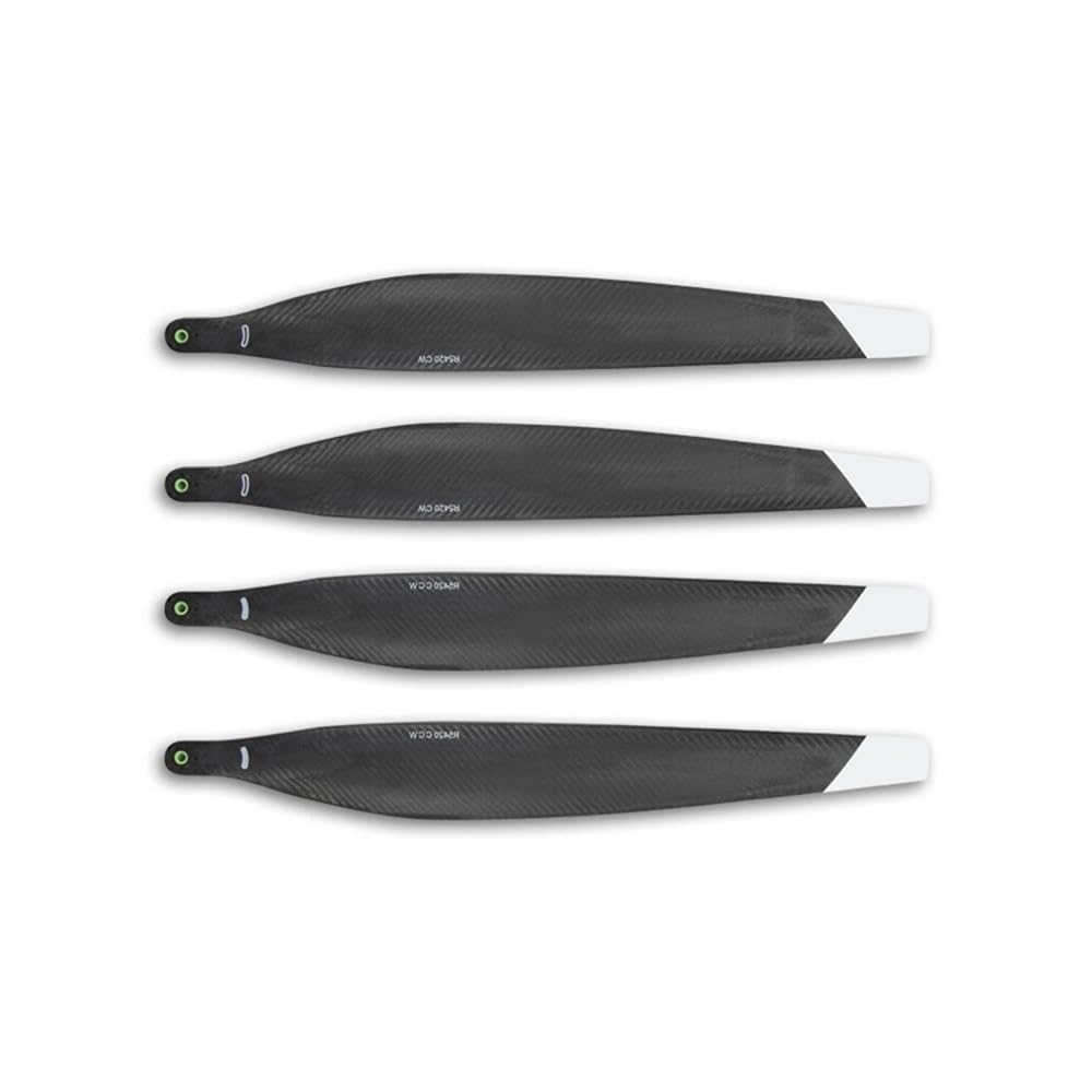 Hélices plegables de fibra carbono mate reforzadas con especificación FC30 for la integración sistemas carga útil pesada T20P y T40(1 Pair Upper-T40T50)