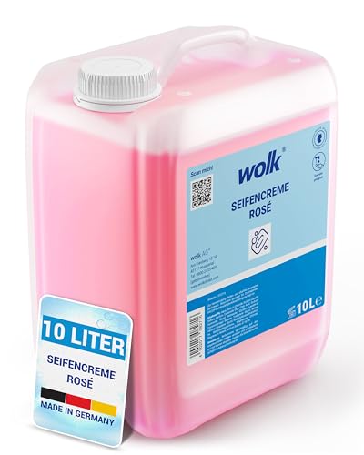 10 Liter Handwaschseife „Rosé“ - Seifencreme - Hautmilde Waschcreme -...