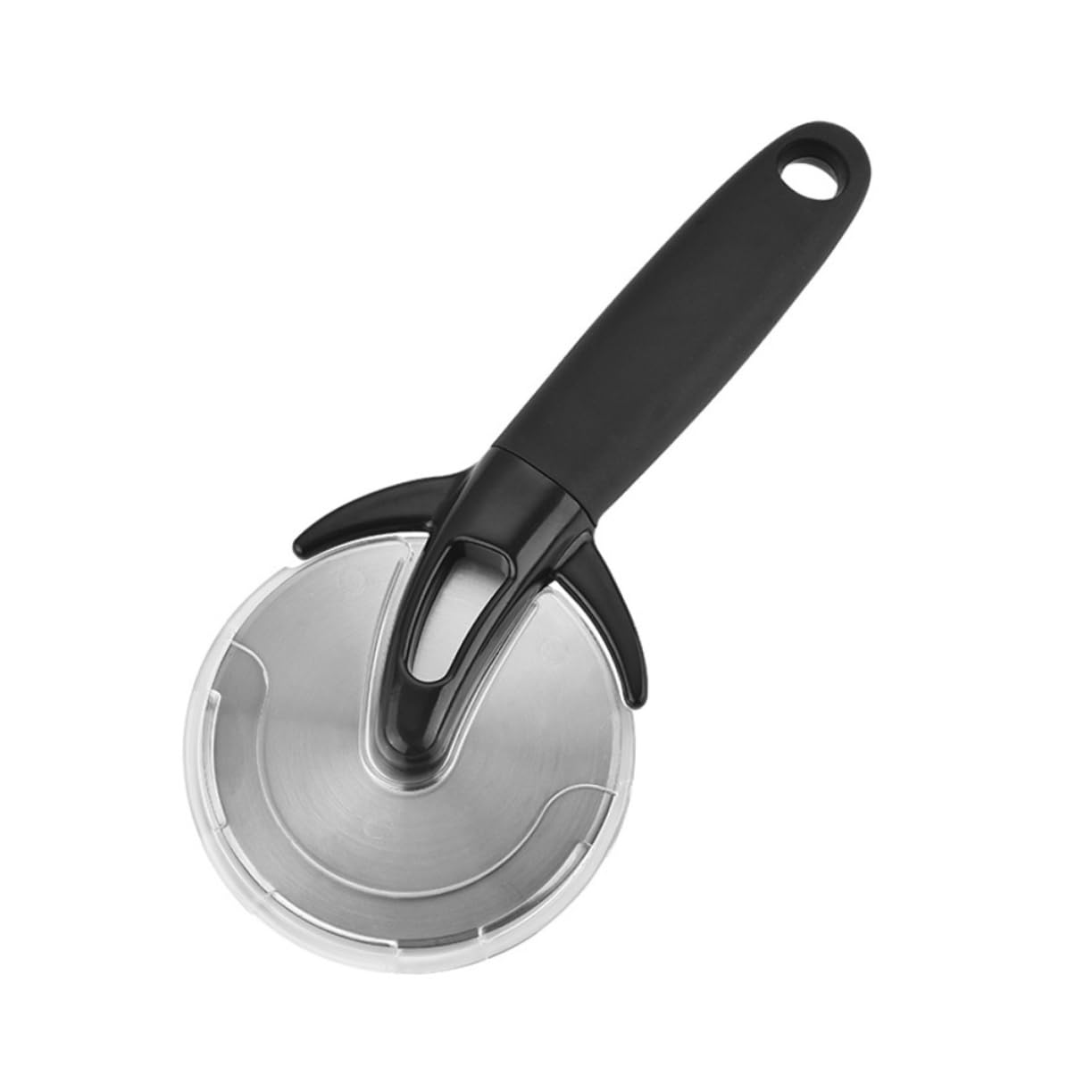 BRIGHTFUFU Multi Function Pizza Cutter Wheel Portable Stainless Steel Slicer for Pizzas Cheesecakes Pies More Kitchen Supplies with Protective Cover Non Slip Handle