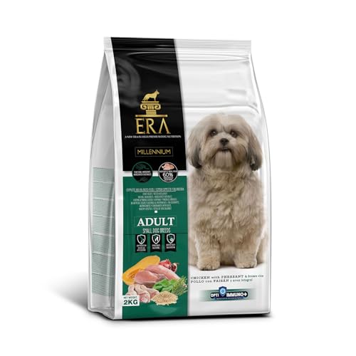 Pienso ERA Millennium Adulto | Pollo y Faisán con Arroz Integral | Nutrición Avanzada para Razas Pequeñas | 2 kg