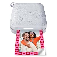 HP Sprocket Stampante Fotografica Istantanea Portatile 5x7.6 cm (Bianco) Stampa le immagini su carta...