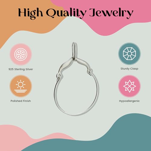 FashionJunkie4Life Dainty Charm Holder Necklace | 18" Chain Pendant Necklace For Women3