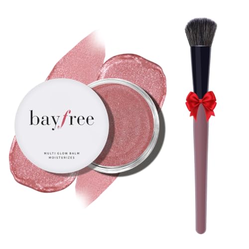 bayfree Multi-Use Cream Blush and Brush Hydrating Balm