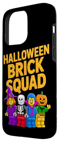 Halloween Brick Squad Kostüm Master Builder Blocks Building Hülle für iPhone 15 Pro Max