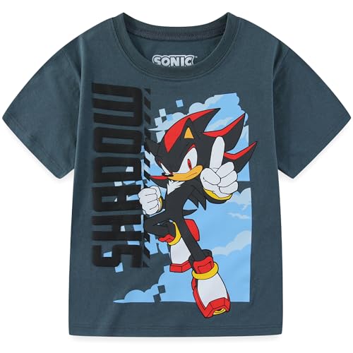 T-shirt Sonic The Hedgehog SEGA pour grands enfants à manches courtes