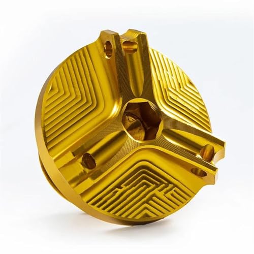 Tapa de tanque de freno delantero para TMAX 530 y 500 en color dorado