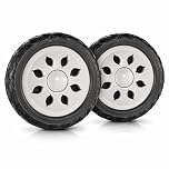 2 x Quality Replacement Spare Wheels for Shopping Trolleys and Carts