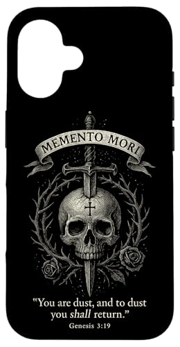 Sword Skeleton Wreath Faith Verse iPhone 16 case