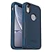 OtterBox iPhone XR Commuter Series Case - BESPOKE WAY (BLAZER BLUE/STORMY SEAS BLUE), Slim & Tough, Pocket-Friendly, with Port Protection