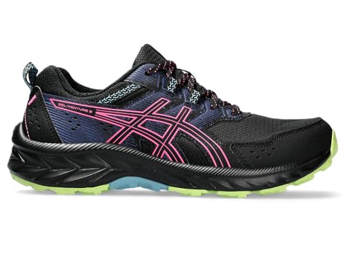 ASICS Women's Gel-Venture 9 Running Shoes, 7.5, Black/HOT Pink