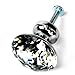 WINGONEER 10PCS 25mm Diamond Shape Crystal Glass Cabinet Knob Cupboard Drawer Pull Handle/Great for Cupboard, Kitchen and Bathroom Cabinets, Shutters, etc