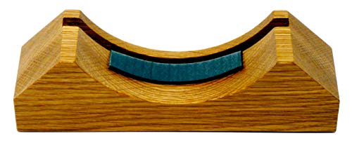 Tabic Handmade Solid English Oak Mantel/Display Mount, Natural Varnish Finish #TOP19