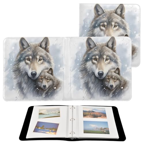 Álbum de Fotos Adhesivo para Manualidades, Álbum de Recortes con Encuadernación de 3 Anillas, Libro de Fotos para Memorias, 40 Páginas, Tamaño 8x10 pulgadas miniatura 2
