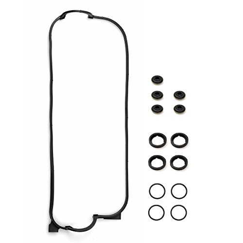 Vincos Engine Valve Cover Gasket Set W/Spark Plug Tube Seals And Grommets 12341Pt0000 Vs50365R Vcho012 036-1791 Compatible With Accord 156Cc 90-93 F22B2 94-97 Odyssey 95-97 Prelude F22A1 93-96 2.2L #TOP1