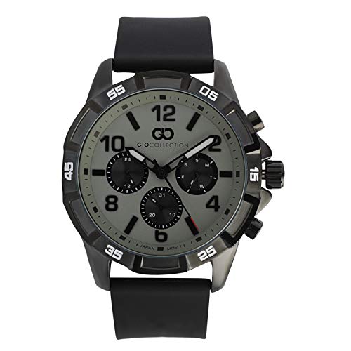 Gio Collection Multifunction Grey Dial Men's Watch