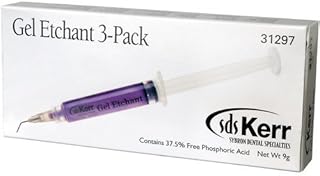 Kerr 31297 Gel Etchant 37.5% Phosphoric Acid Gel Bonding Agent Refill (Pack of 30)