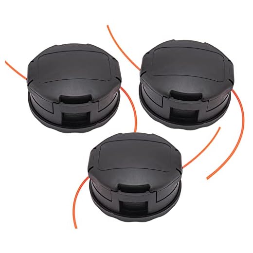 CMOOD Trimmer Head Compatible for Echo Speed Feed 400 Bump SRM-225 SRM-210 SRM-230 Pas225 Pas210 Pas211 Weed Eater Head Replacement (3 Pack)
