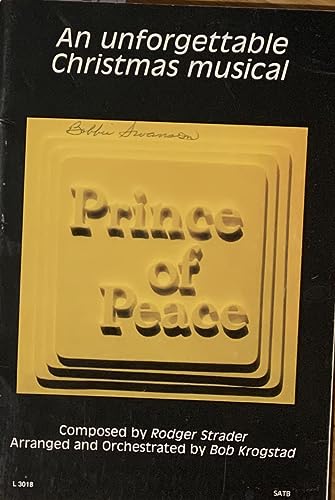 Prince of Peace: SATB, Spiral-Bound Book 076924372X Book Cover