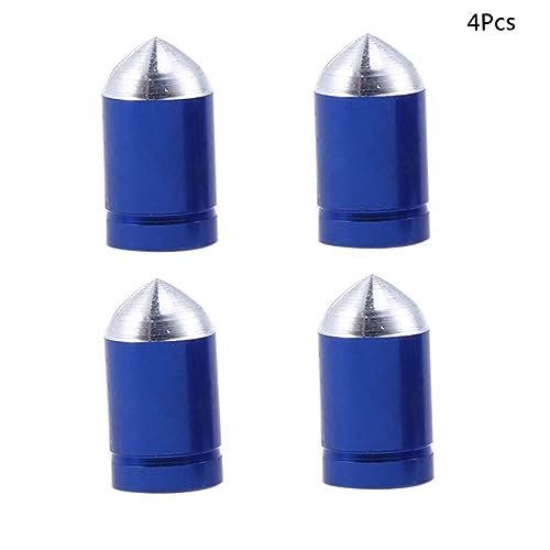FAVOMOTO 12pcs Tapas de Válvula para Neumáticos de Bicicleta en Aleación de Aluminio Anodizado para Montaña, Previene Suciedad y Lluvia, Fácil Instalación, Decoración para Neumáticos miniatura 5